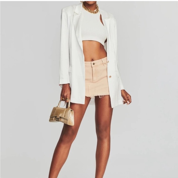 New SER.O.YA. Ronin Blazer Oversized White . MSRP $295 - Picture 2 of 6